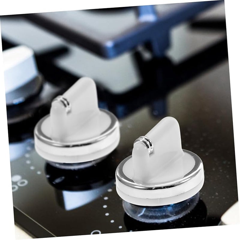 White Plastic Rotary Knob Gas Control Replacement For Water Heater 10pcs - Image 5
